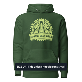 Premium Cotton Hoodie | Brewery Tour Light Green - 0