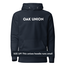 Premium Cotton Hoodie | White Lettering - 0