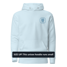 Premium Cotton Hoodie | Blue Unicorns - 0