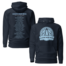 Premium Cotton Hoodie | Brewery Tour Light Blue
