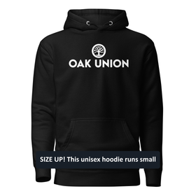 Premium Cotton Hoodie | White Logo - 0