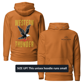Premium Cotton Hoodie | Thunder Eagle