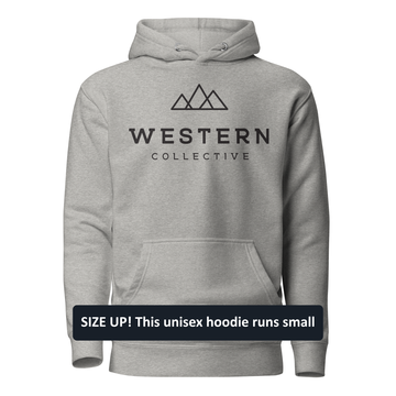 Premium Cotton Hoodie | Horizontal Logo