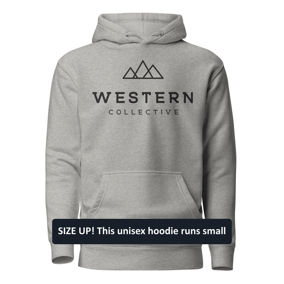 Premium Cotton Hoodie | Horizontal Logo