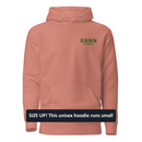 Premium Cotton Hoodie | Leafy Green Wall-2