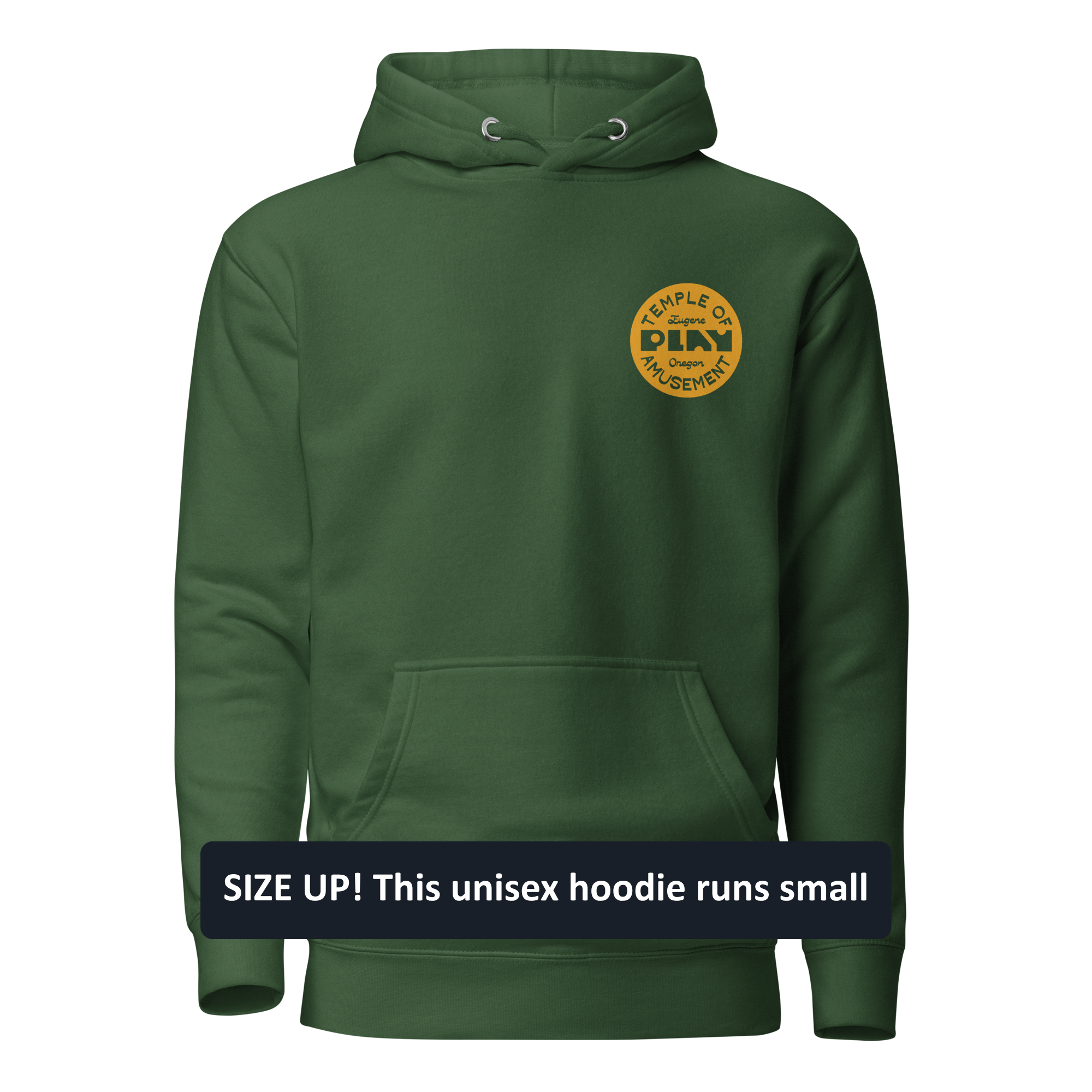 Premium Cotton Hoodie | Golden Ochre Knockout | Wayfinder - 0