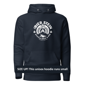 Premium Cotton Hoodie | White logo - 0