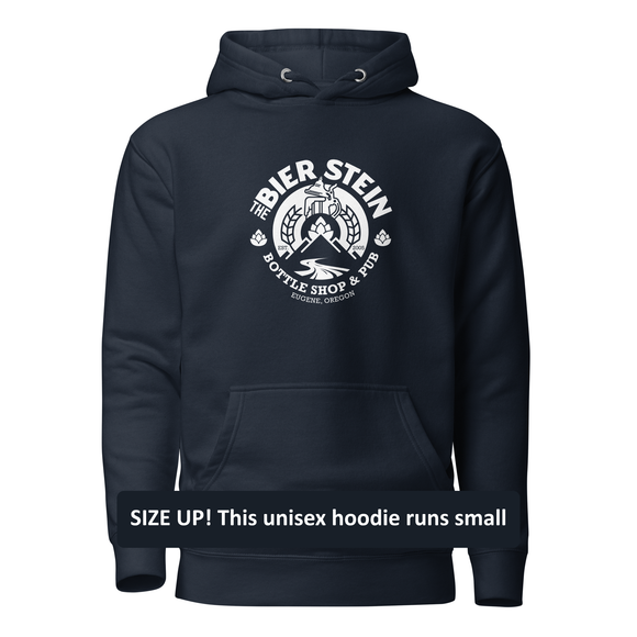 Premium Cotton Hoodie | White logo