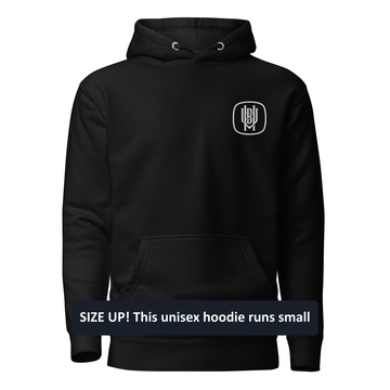 Premium Cotton Hoodie | Black Unicorns - 0