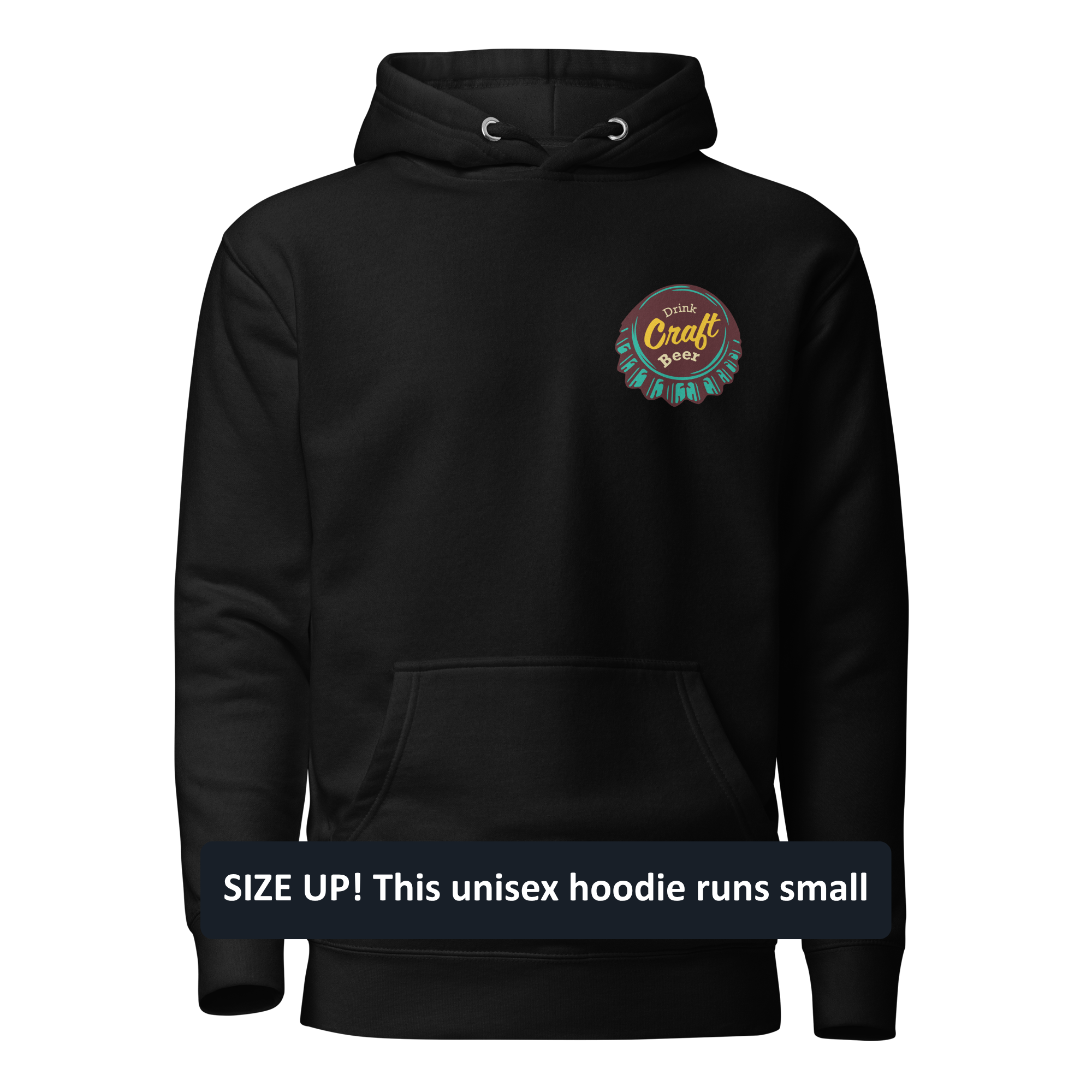 Premium Cotton Hoodie | Drink Craft Beer - 0