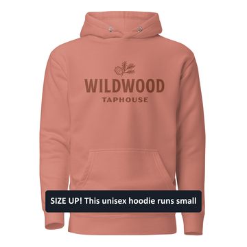 Premium Cotton Hoodie | Brown Letter - 0