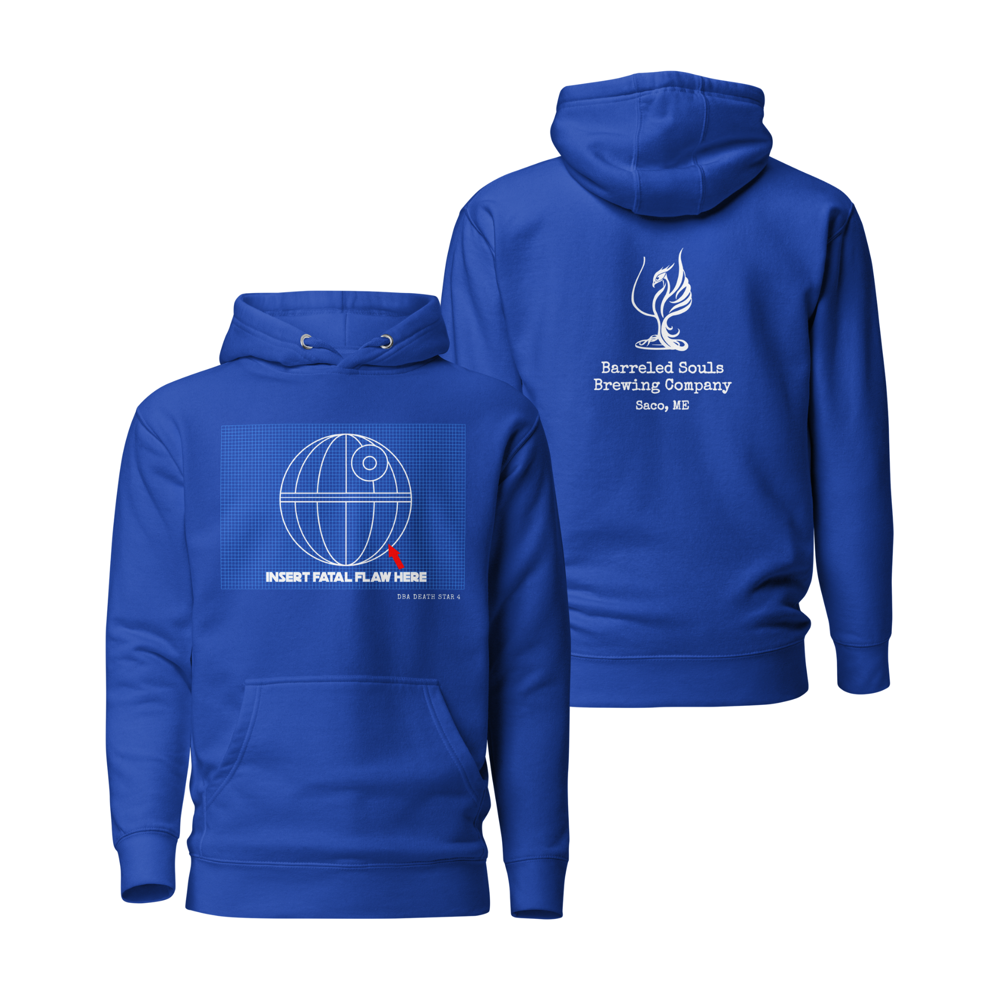 Premium Cotton Hoodie | DBA Death Star 4