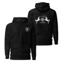 Premium Cotton Hoodie | Black Unicorns-1