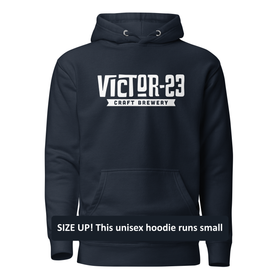 Premium Cotton Hoodie | White Letter - 0