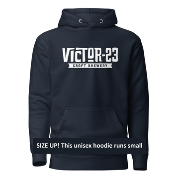 Premium Cotton Hoodie | White Letter - 0