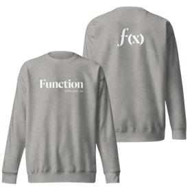 Cotton Crewneck Sweatshirt | White Logo