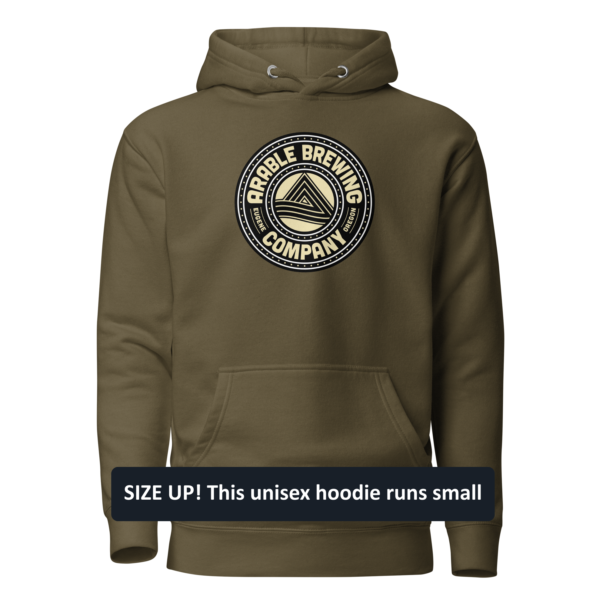 Premium Cotton Hoodie | Round "Good People Good Beer" - 0