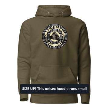 Premium Cotton Hoodie | Round "Good People Good Beer" - 0