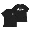 Women's Relaxed Tee | Black Unicorns Design | Bout It Merch