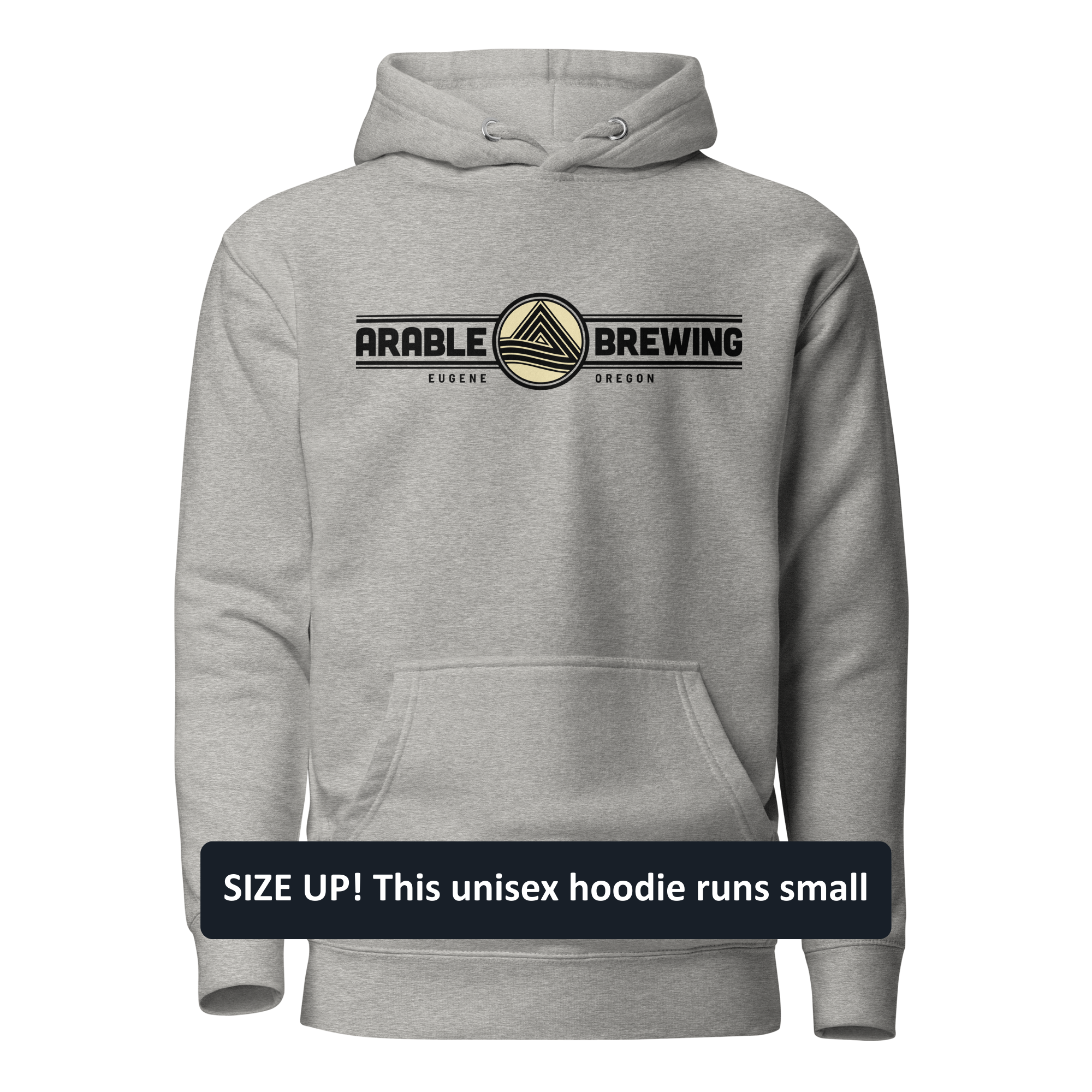 Premium Cotton Hoodie | Horizontal "Good People Good Beer" - 0