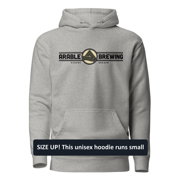 Premium Cotton Hoodie | Horizontal "Good People Good Beer"