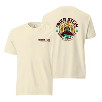 Garment-Dyed Tee | Logo on Ivory
