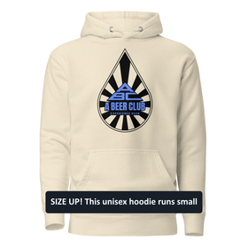 Premium Cotton Hoodie | Drop Blue Front - 0