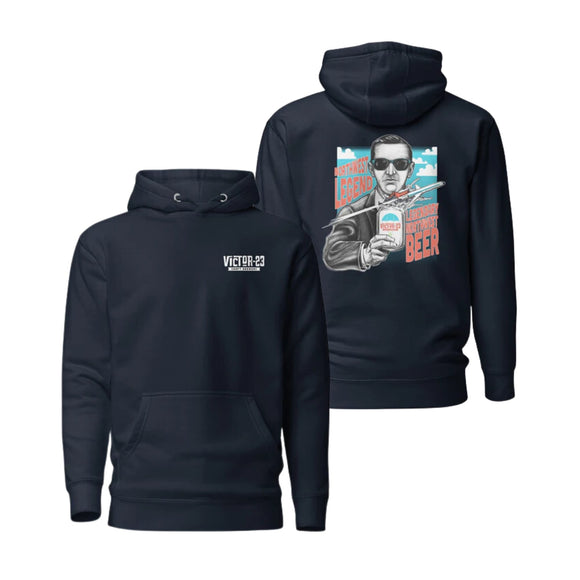 Premium Cotton Hoodie | DB Cooper Legend