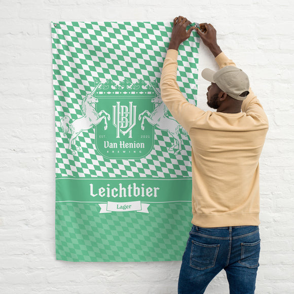 Van Henion Brewing Flag | Large Leichtbier Flag | Bout It Merch