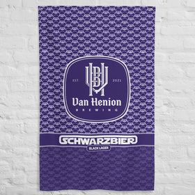 Van Henion Brewing Flag Purple | Schwarzbier Flag | Bout It Merch