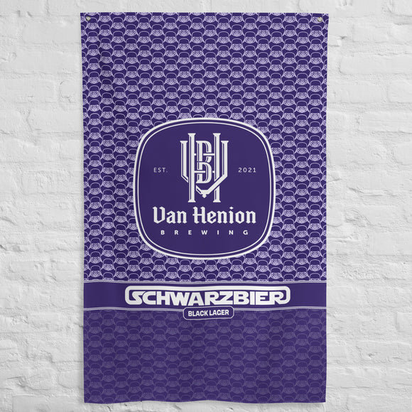 Van Henion Brewing Flag Purple | Schwarzbier Flag | Bout It Merch