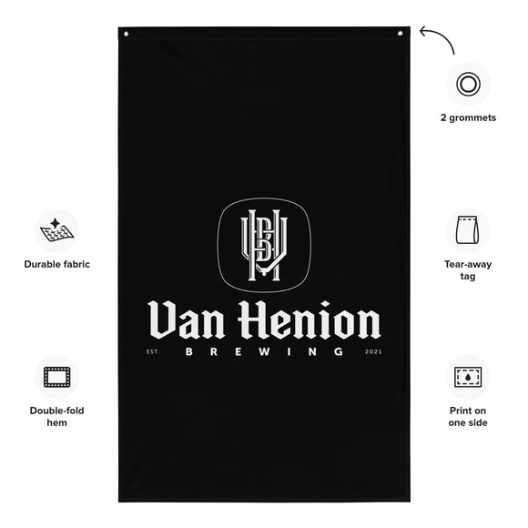 Black Flag Brewing | Van Henion Flag | Bout It Merch
