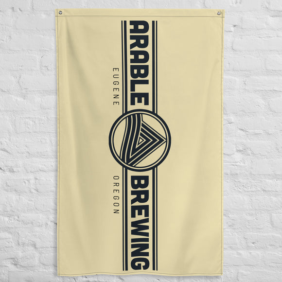 Arable Brewing Flag | Horizontal Logo Flag | Bout It Merch