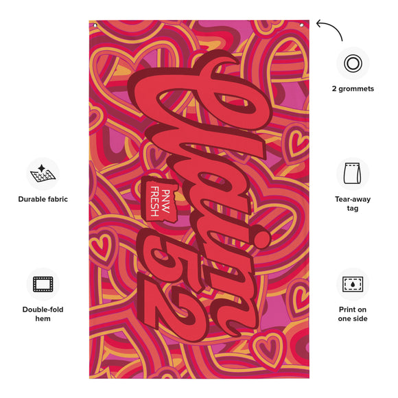 Claim 52 Brewing Flag | Red Claim 52 Flag | Bout It Merch