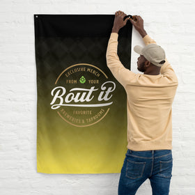 Bout It Merch Flag | Large Format Flag | Bout It Merch