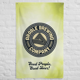 Arable Brewing Company Flag | Good People Good Beer | Bout It Merch