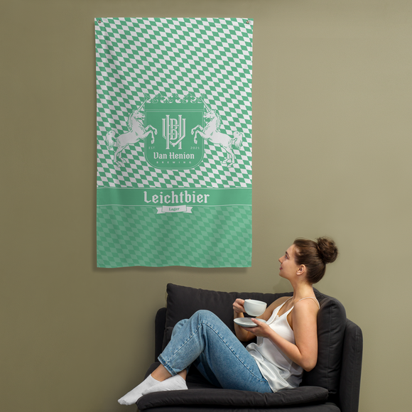 Van Henion Brewing Flag | Large Leichtbier Flag | Bout It Merch