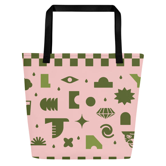 Canvas Tote Bags | Bold Graphic Tote | Bout It Merch