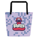 Custom Tote Bags | Stuffed Mouth Graphic Tote | Bout It Merch