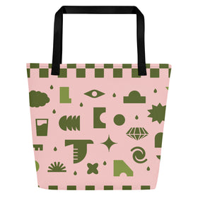 Canvas Tote Bags | Bold Graphic Tote | Bout It Merch