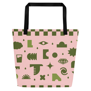 Canvas Tote Bags | Bold Graphic Tote | Bout It Merch