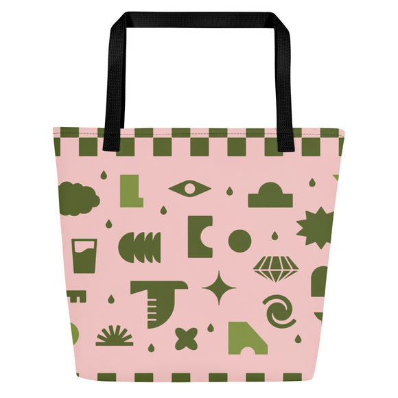 Canvas Tote Bags | Bold Graphic Tote | Bout It Merch