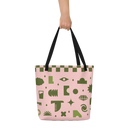 Canvas Tote Bags | Bold Graphic Tote | Bout It Merch