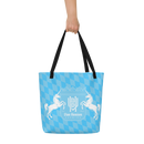 Bold Graphic Tote Bag | Unicorns-5