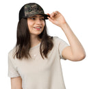 Camouflage Trucker Hat | Embroidered Logo Hat | Bout It Merch