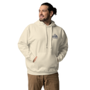 Premium Cotton Hoodie | Navy & Green Sunburst-8