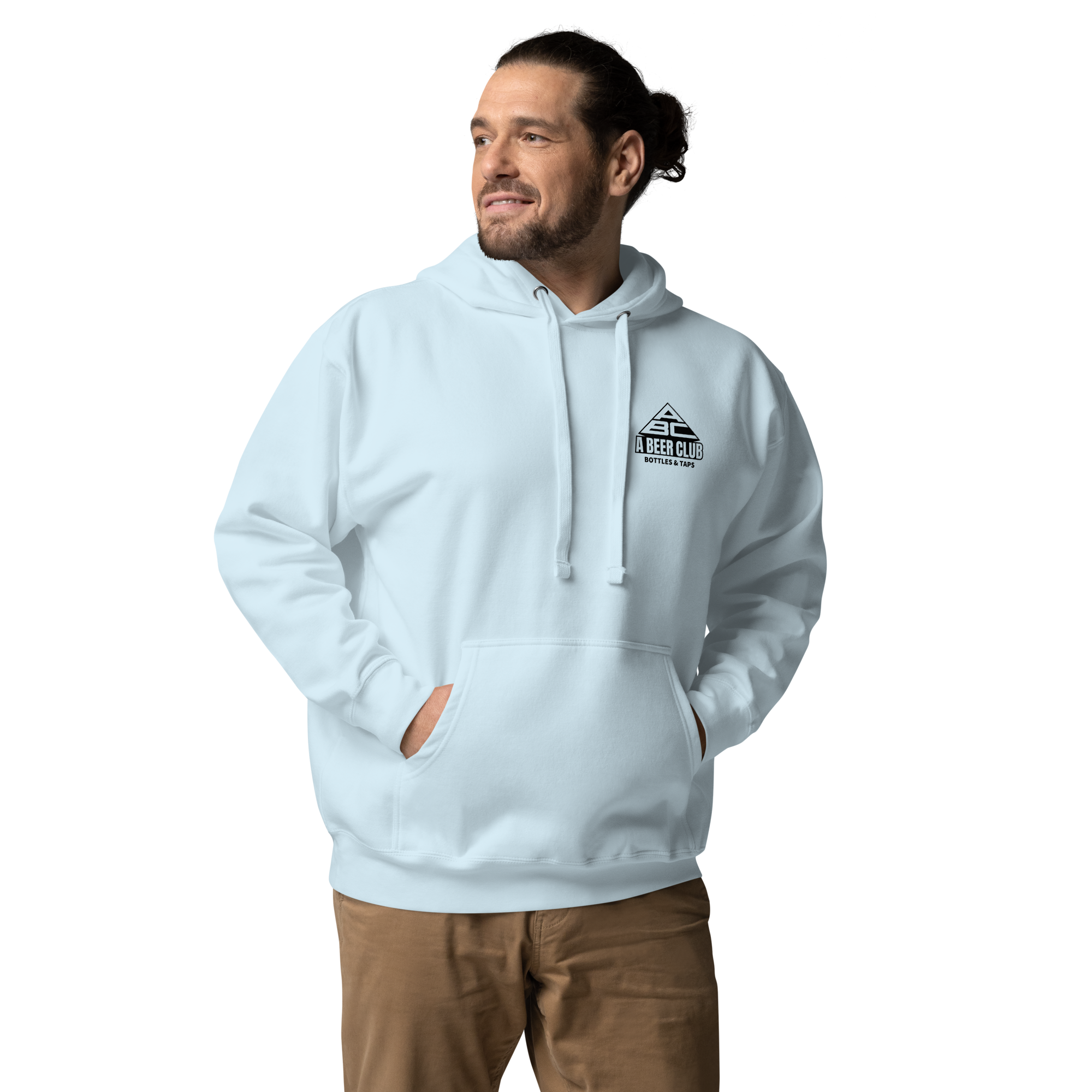 Premium Cotton Hoodie | Black & Sunburst