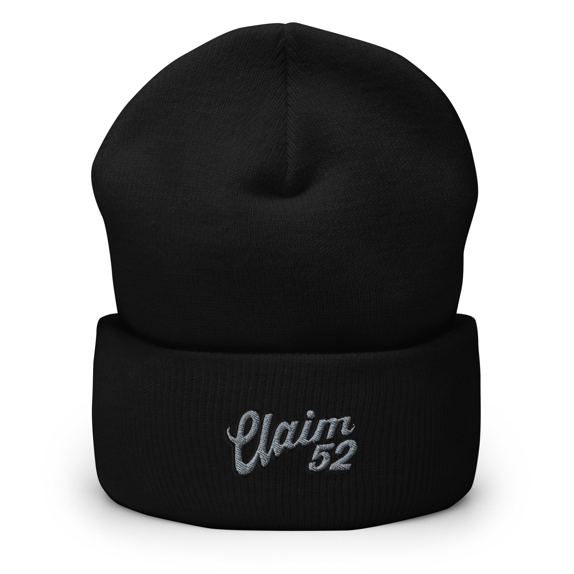 Black Cuffed Beanie | Unisex Cuffed Beanie | Bout It Merch