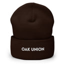 Oak Union Cuffed Beanie | Embroidered Beanie | Bout It Merch