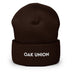 Oak Union Cuffed Beanie | Embroidered Beanie | Bout It Merch